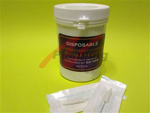 ジャイアントサン ニューブルー用 2本針(灰色チューブ一体型)(50P)