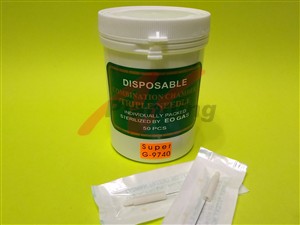 ジャイアントサン 3本針（白色チューブ一体型）（50P)