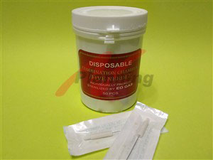 ジャイアントサン ニューブルー用 5本針(灰色チューブ一体型)(50P)