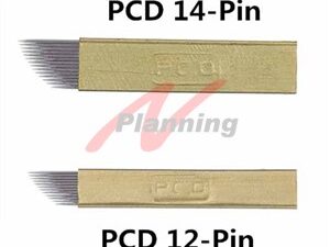 PCD 手彫り12本針（1P）